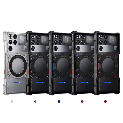 iy Bicolor MagSafe Pivot Ring Stand Case Cover with Lens Protector