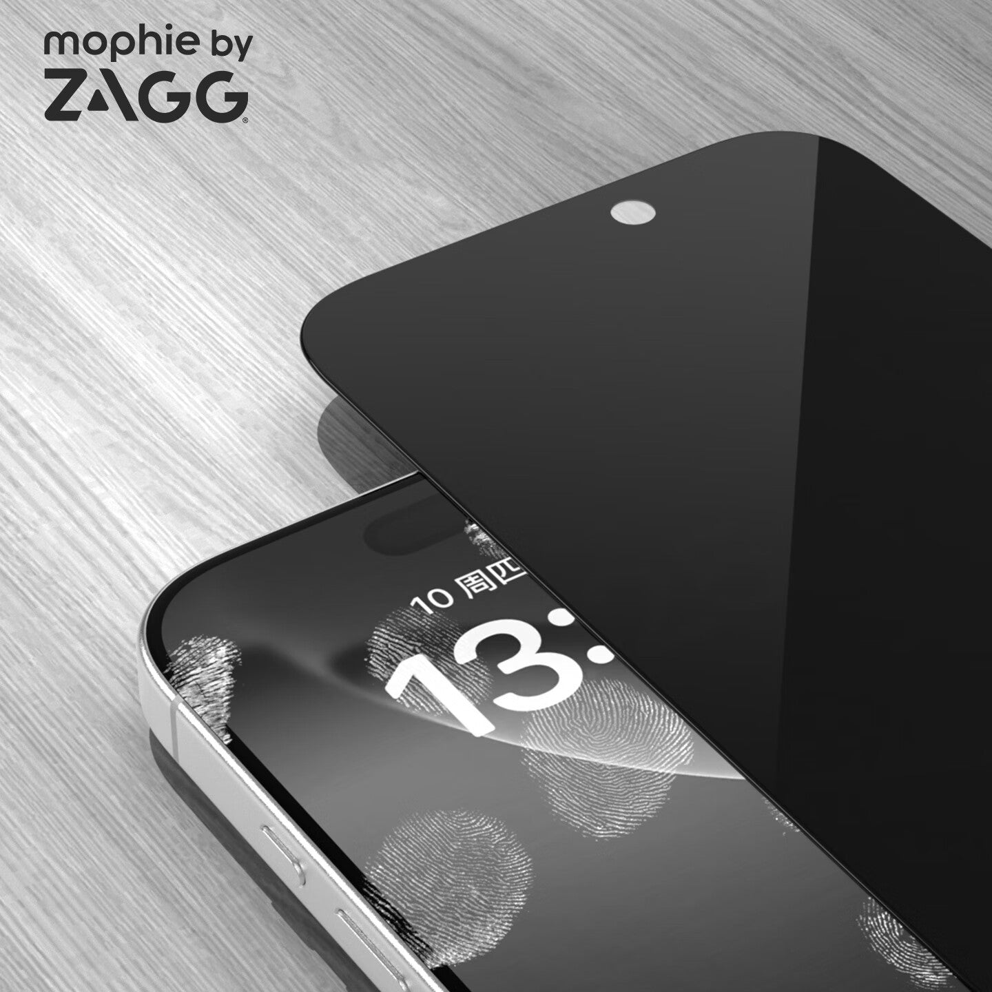 ZAGG Seamless Edge-to-Edge Anti-Static Tempered Glass Screen Protector
