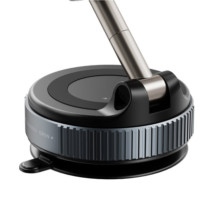 Armor King Vacuum Suction Magnetic Phone Mount Foldable Car Navigation Bracket