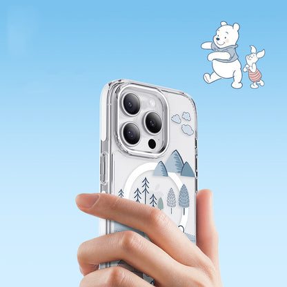 Disney Winnie the Pooh MagSafe Shockproof Transparent Protective Cover Case