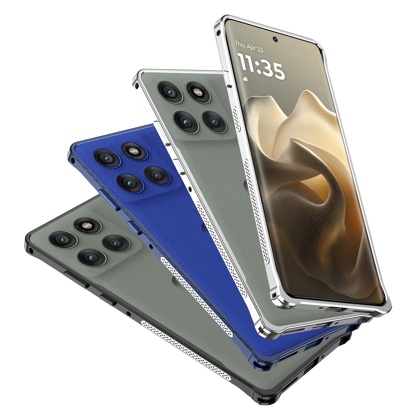 Armor King Supercar Heat Dissipation Metal Bumper Case Cover