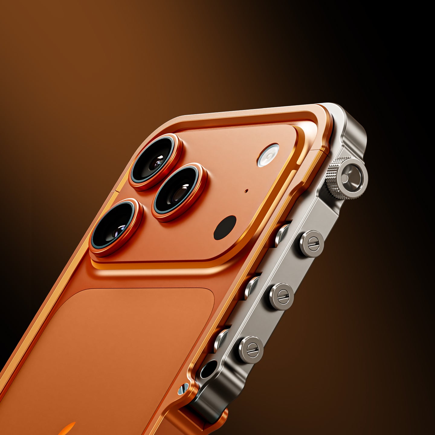 Armor King Trigger Mechanical Armor Premium Metal Bumper Case