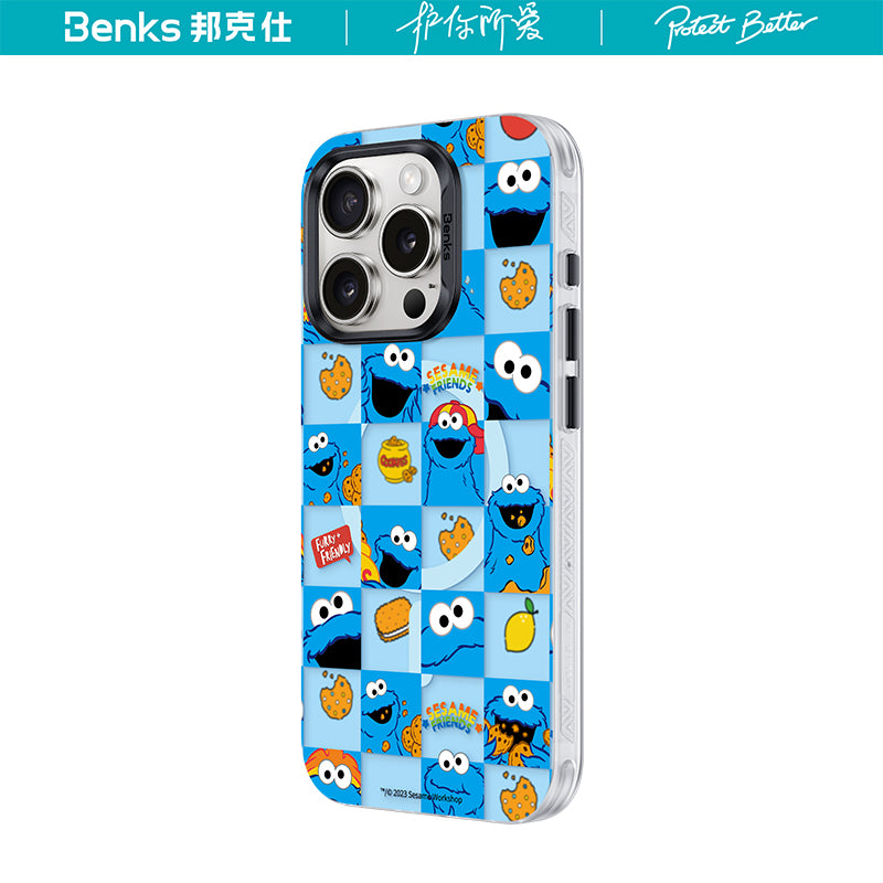 Benks x Sesame Street MagSafe Shockproof Cooling Case Cover