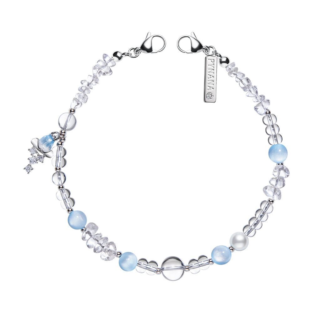 PYNANA Jewelry Aesthetics & Handcraft Hand Chain Phone Charm Beads Strap Pearl Lanyard