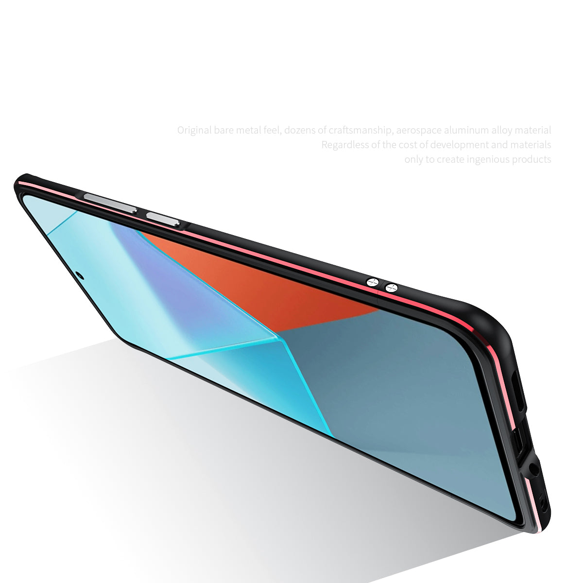 iy Aurora Sword Lens Protector Bicolor Aluminum Bumper Case for Xiaomi Redmi Note 13 series