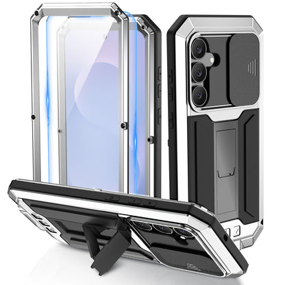 R-Just Kickstand Lens Protector IP54 Metal Outdoor Military Heavy Duty Case Cover