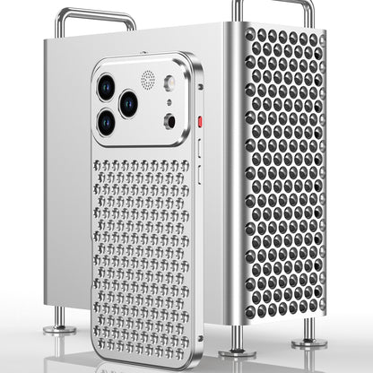 Kylin Armor Elastic Buckle Heat Dissipation Aromatherapy Metal Case Cover