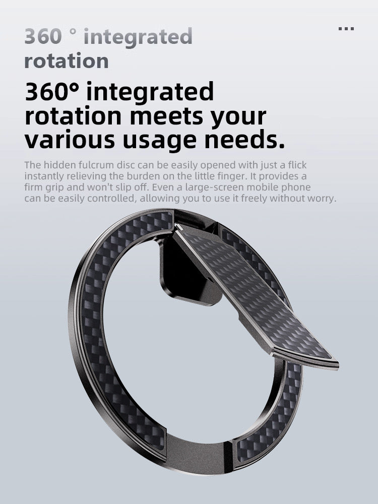 Armor King MagSafe Kevlar +Aluminum Metal Bracket Magnetic Phone Stand