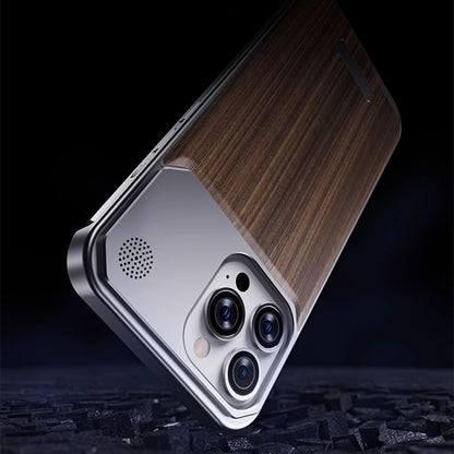 Armor King Aluminum+Wood Heat Dissipation Aromatherapy Protective Cover Case