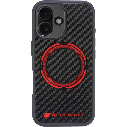 AUDI Sport MagSafe Carbon Fiber Phone Case - RSQ D5