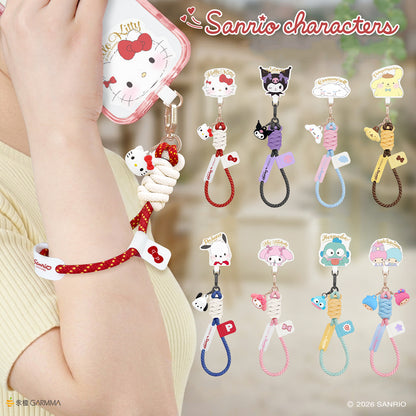 GARMMA Sanrio Characters Quipu Doll Charm Buckle Strap Handstrap Phone Lanyard