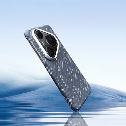 Armor King Geometric Impression Aramid Fiber MagSafe Non-Slip Slim Light Case Cover