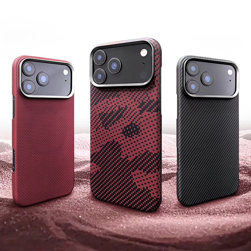 Armor King MagSafe Aramid Fiber Non-Slip Slim Light Case for Apple iPhone 17 series