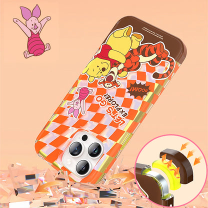 UKA Disney Winnie the Pooh Colorful Laser Shockproof Protective Case Cover