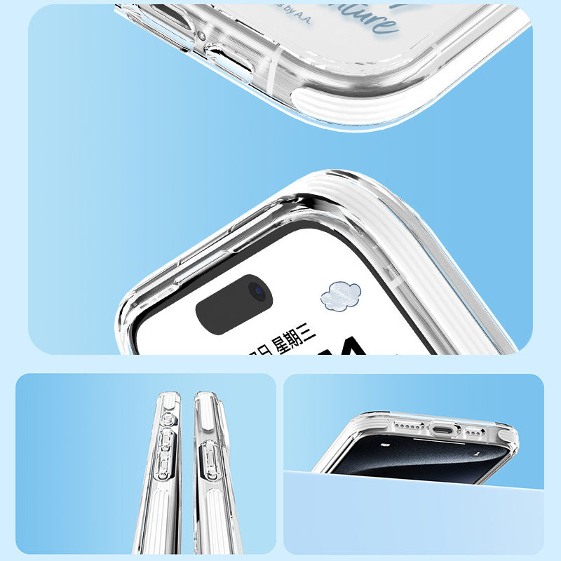 Disney Winnie the Pooh MagSafe Shockproof Transparent Protective Cover Case