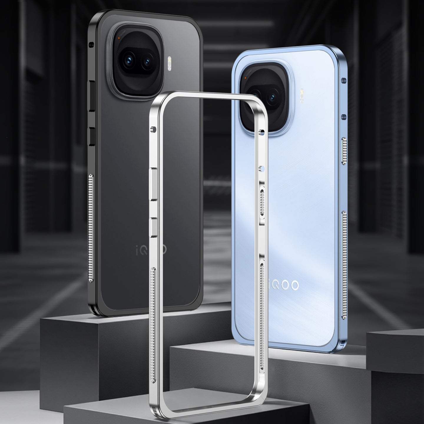 Armor King Supercar Heat Dissipation Metal Bumper Case Cover