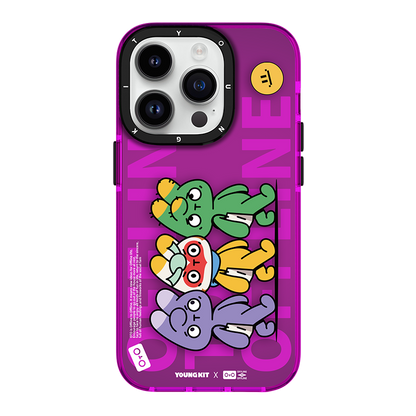 YOUNGKIT X Offline to Offline (OTO) Slim Thin Matte Anti-Scratch Back Shockproof Cover Case