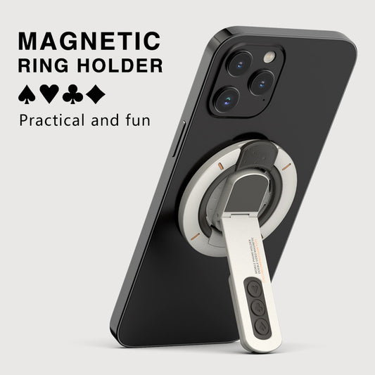Armor King Double-sided Magnetic Ring Holder Decompression MagSafe Phone Bracket