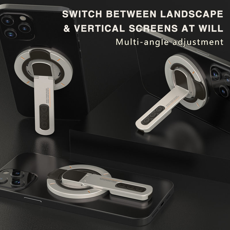 Armor King Double-sided Magnetic Ring Holder Decompression MagSafe Phone Bracket