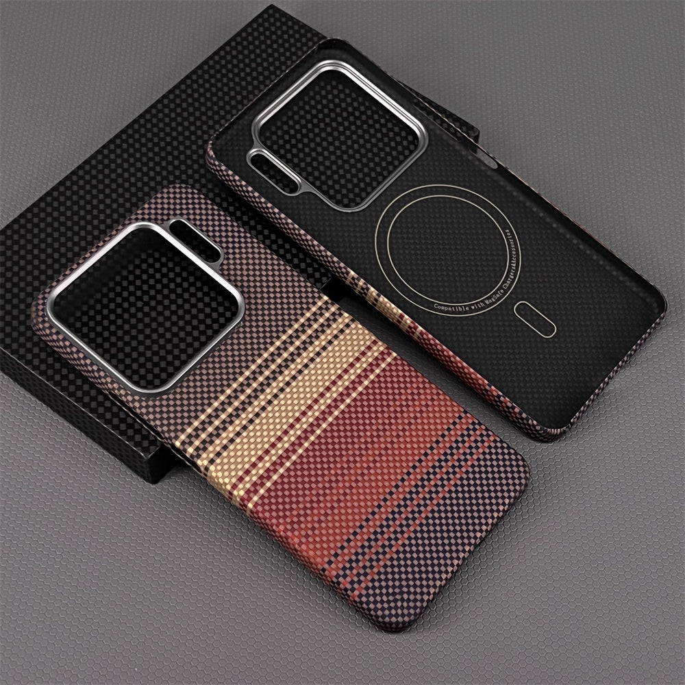 Oatsbasf Luxury Pure Aramid Fiber Case for Xiaomi 15S / 15 series