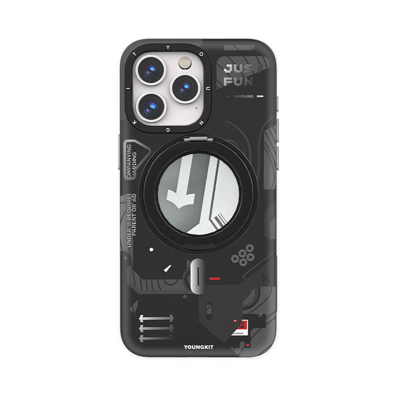 YOUNGKIT Starship MagSafe 360° Pivot Ring Stand Anti-Scratch Shockproof Case Cover