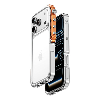 Armor King Trigger Mechanical Armor Premium Metal Bumper Case