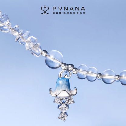 PYNANA Jewelry Aesthetics & Handcraft Hand Chain Phone Charm Beads Strap Pearl Lanyard