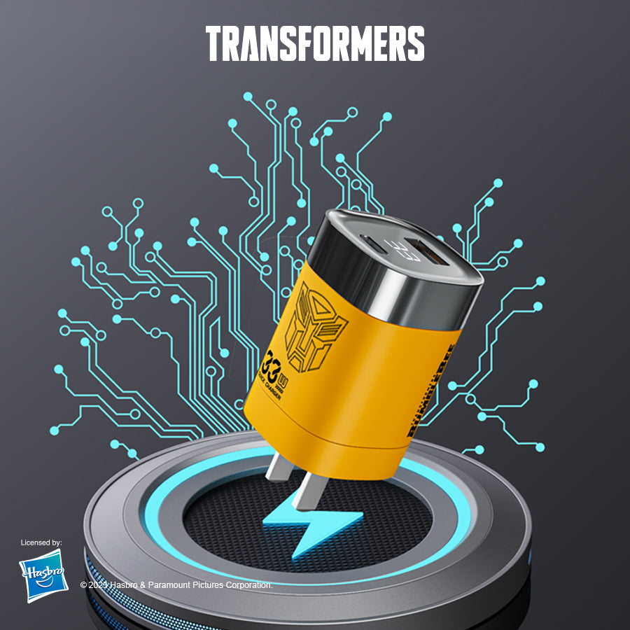 Transformers 33W GaN PD Fast Charging Mini Charger