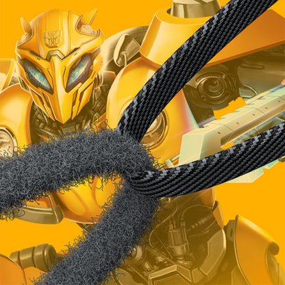 Transformers 2-in-1 65W Type-C + 27W Apple Lightning PD Fast Charging Cable