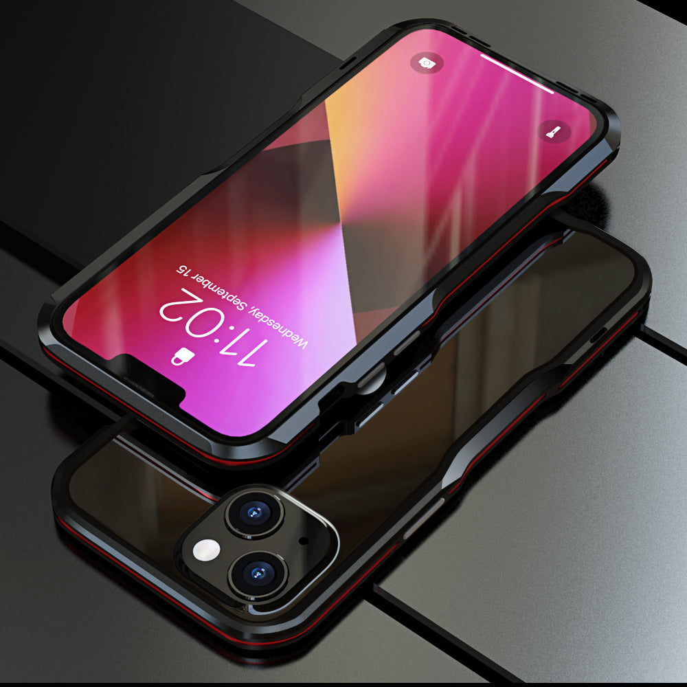 Luphie Bicolor Incisive Sword Slim Light Aluminum Bumper Metal Shell Case