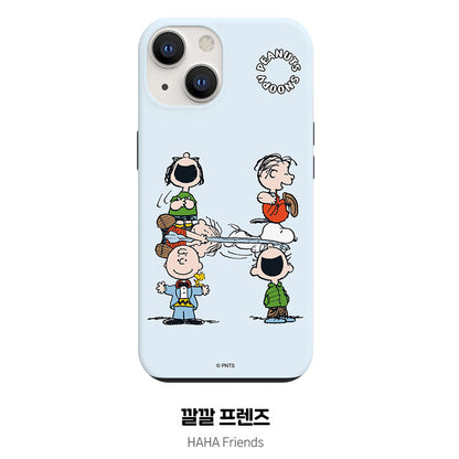 Snoopy Dual Layer TPU+PC Shockproof Guard Up Combo Case Cover