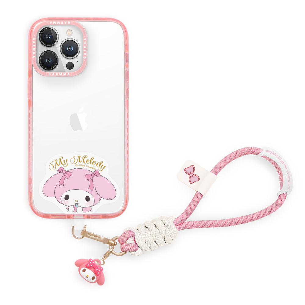 GARMMA Sanrio Characters Quipu Doll Charm Buckle Strap Handstrap Phone Lanyard