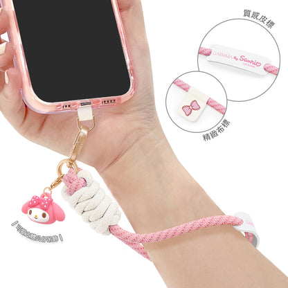 GARMMA Sanrio Characters Quipu Doll Charm Buckle Strap Handstrap Phone Lanyard