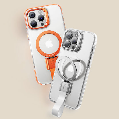 Oatsbasf One Belt Magsafe Silicone Lanyard Detachable Ring Bracket AirMax Shockproof Case Cover