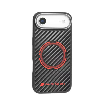 AUDI Sport MagSafe Carbon Fiber Phone Case - RSQ D5