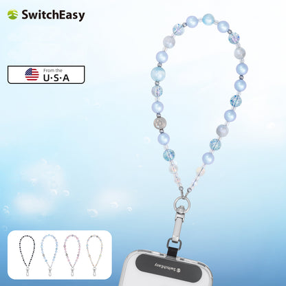 SwitchEasy LuxeLink Wrist Strap + Strap Card Phone Lanyard