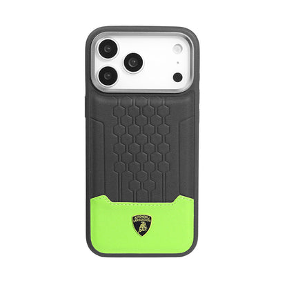 Lamborghini MagSafe Genuine Leather Phone Case - Urus D14