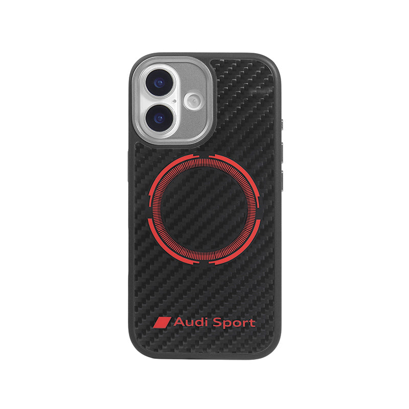 AUDI Sport MagSafe Carbon Fiber Phone Case - RSQ D5