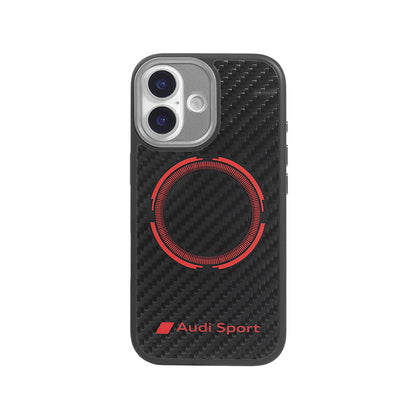 AUDI Sport MagSafe Carbon Fiber Phone Case - RSQ D5