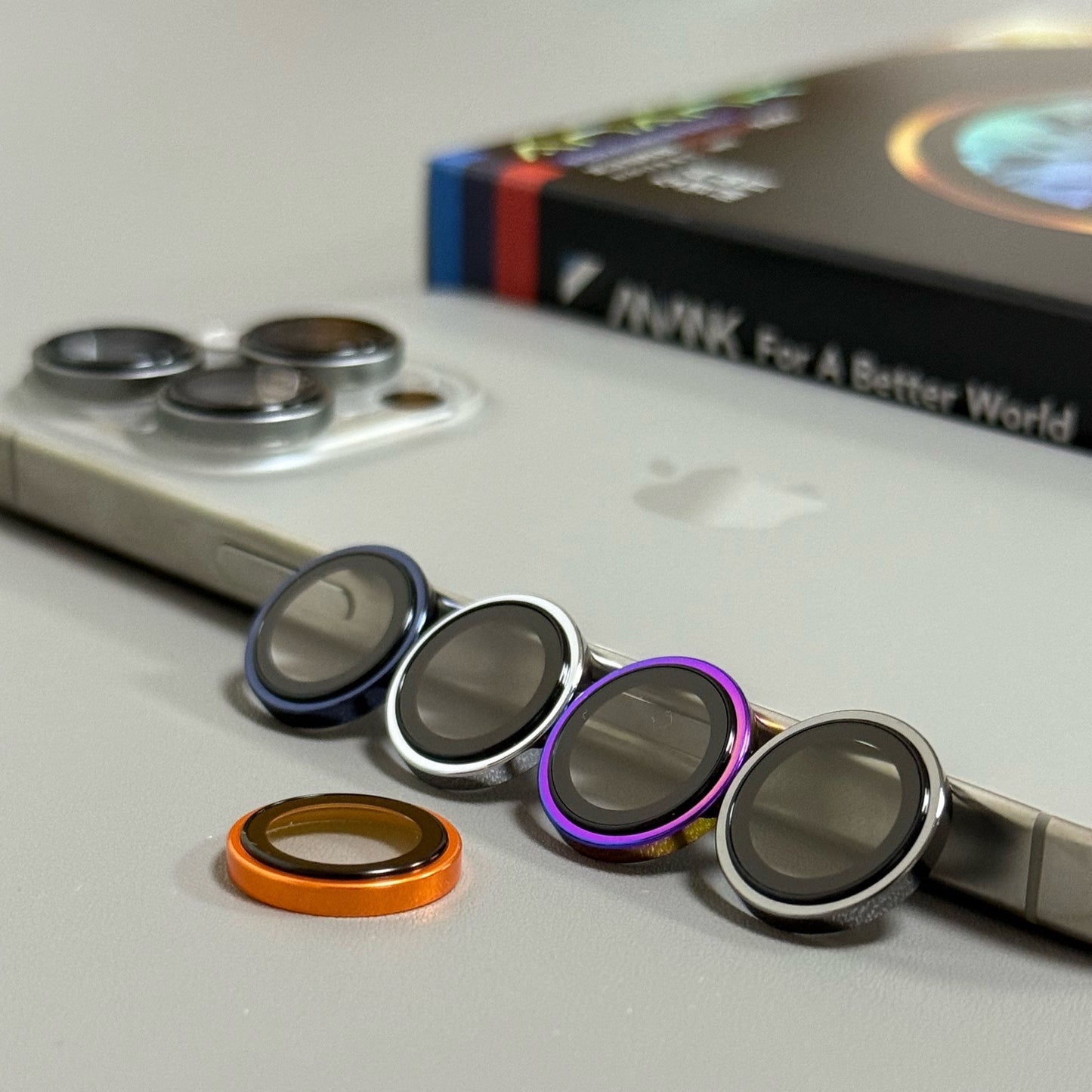 ANANK AR Titanium Alloy Protector Sapphire Glass Circle Lens Guard