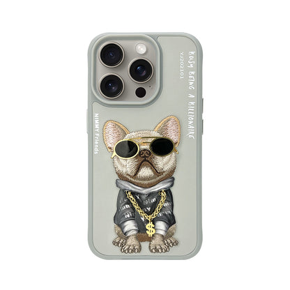Nimmy Glasses Cute Cool Embroidery Case Cover