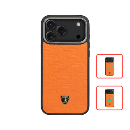 Lamborghini MagSafe Genuine Leather Phone Case - Temerario D1