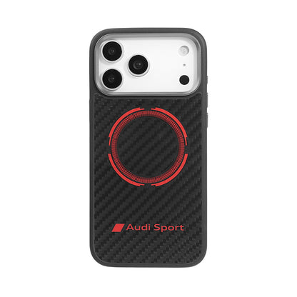 AUDI Sport MagSafe Carbon Fiber Phone Case - RSQ D5