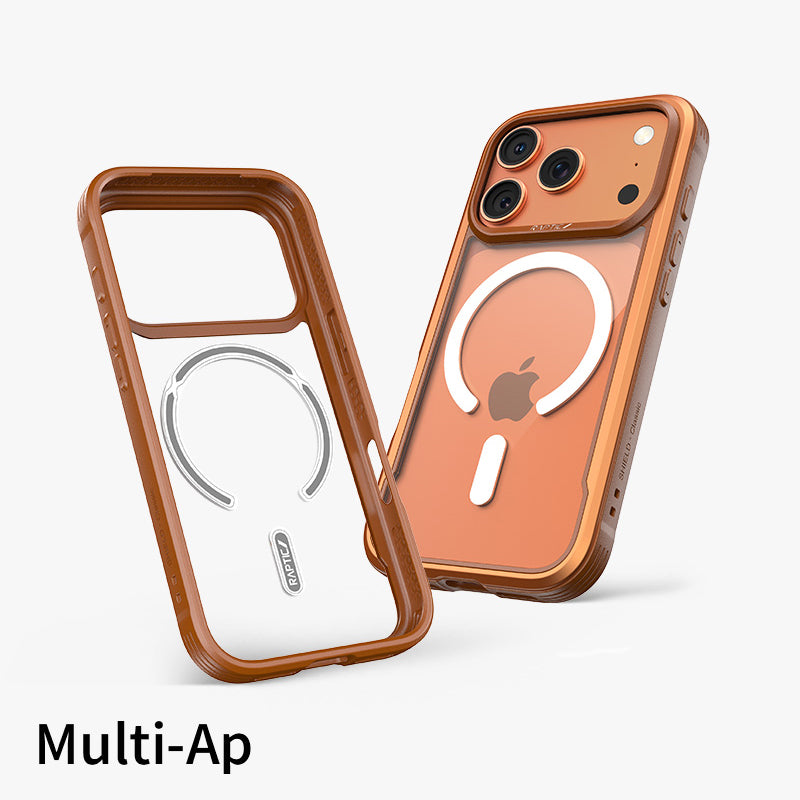 X-Doria Defense Shield Pro Magnet Military Grade Metal+TPU+PC MagSafe Case Cover