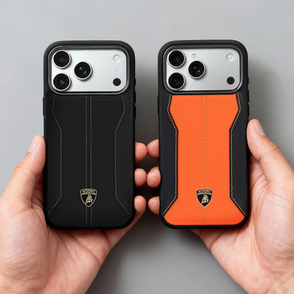 Lamborghini Leather Phone Case - Huracan D1