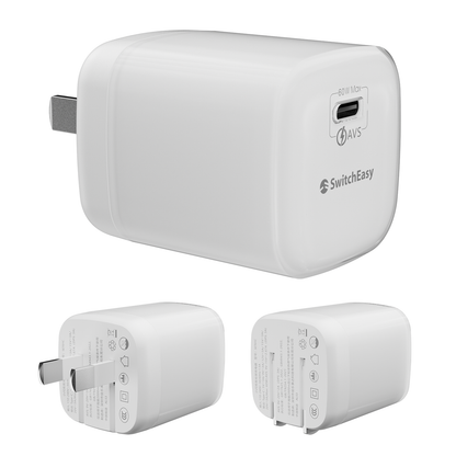 SwitchEasy PowerBuddy 60W GaN Fast Charging Wall Charger