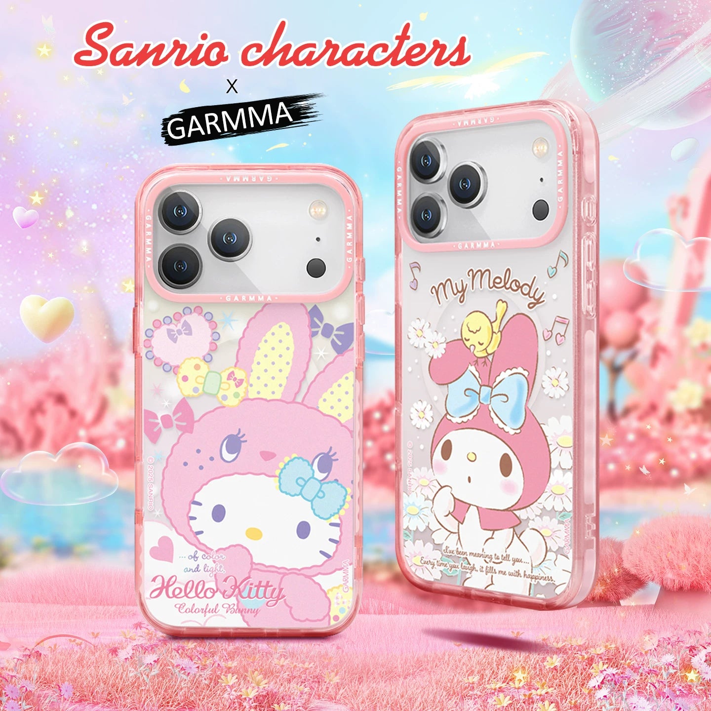 GARMMA Sanrio Characters 2025 MagSafe Premium Military Grade Drop Tested Impact Case Cover