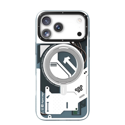 YOUNGKIT Starship MagSafe 360° Pivot Ring Stand Anti-Scratch Shockproof Case Cover