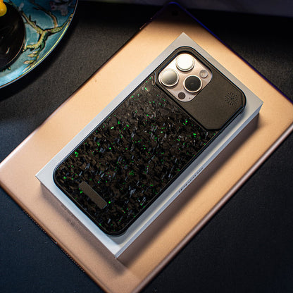 Armor King MagSafe Aluminum+Forged Carbon Fiber Heat Dissipation Aromatherapy Protective Cover Case