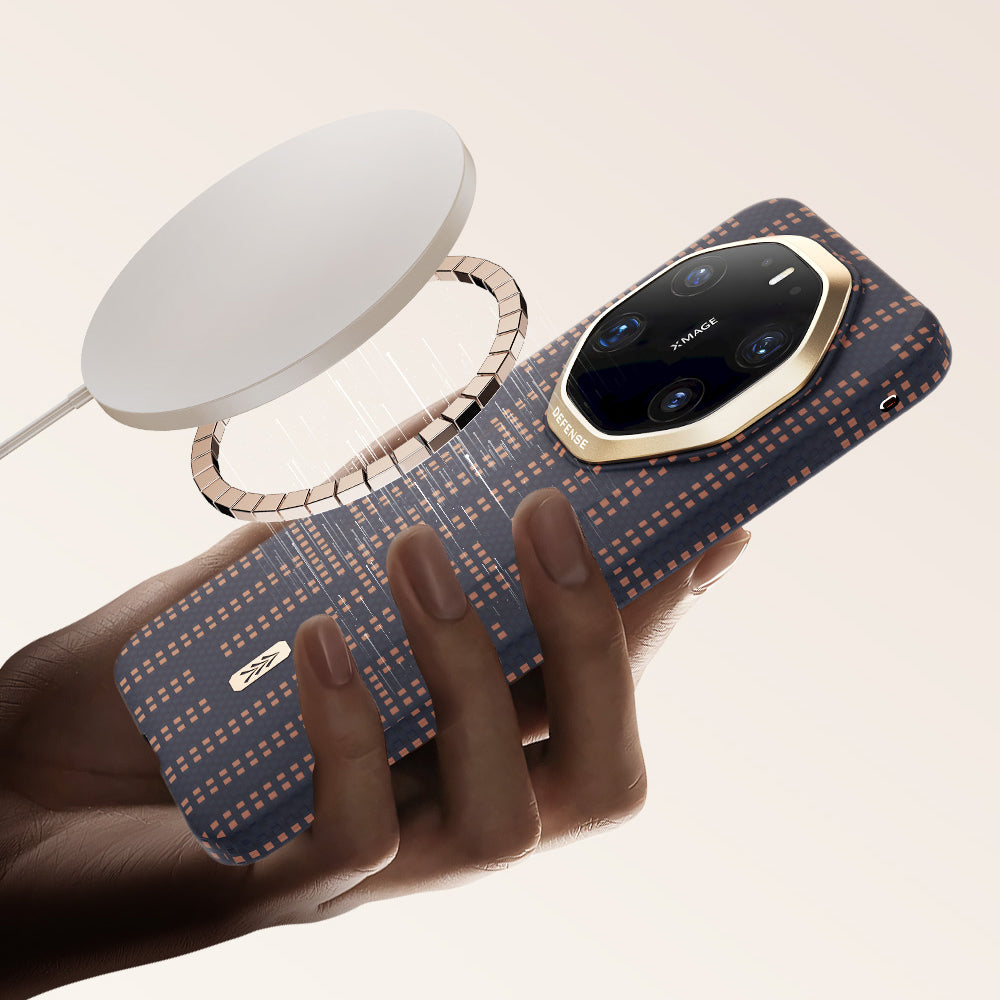 X-Doria Defense Qi Zero Gravity MagSafe Oriental Woven Aramid Fiber Case Cover